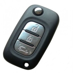 Portachiavi Briceag compatibile con Renault 3 pulsanti