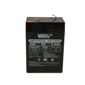 Batteria al piombo MRG M-425, 6V-4.5Ah, ricaricabile, verde