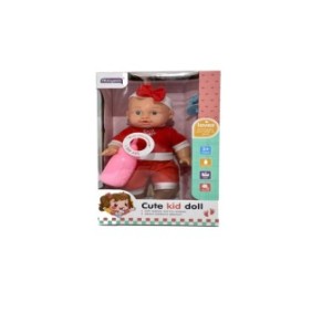 Bambino con accessori, MK Toys, MKL783905, rosso, 30 cm