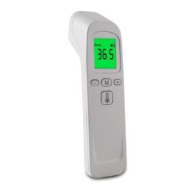 Termometro medico a infrarossi, Per fronte/superfici, Senza contacto, Bambino/adulto