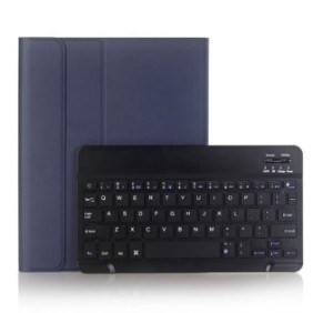 Tastiera tablet con cover per iPad, Poliuretano/ABS, Blu
