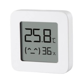 Termometro digitale da interno, -30°C/60°C, 43x43x12,5 mm, Bianco