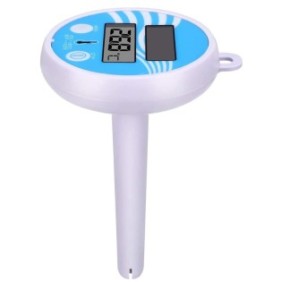Termometro digitale per piscina, Sunmostar, Blu/Bianco