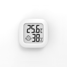 Termometro igrometro digitale per interni, Sunmostar, bianco