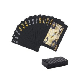 Set di carte da poker, Nero, 54 pezzi