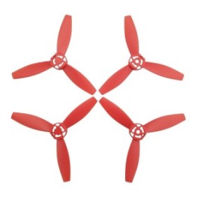 Set di 4 eliche per il drone Parrot Bebop 2, Rosso