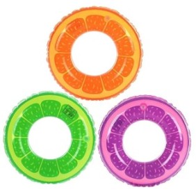 Set di 3 palloni gonfiabili JeiibrZui, modello Fruit, Multicolor