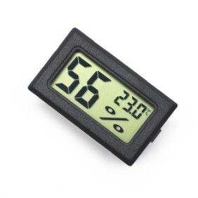 Misuratore di umidità, Sunmostar, LCD, 48 x 28,5 x 15 mm, Nero
