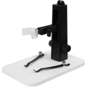 Stativo per microscopio digitale, Sunmostar, 19,5x12,5x15 cm, Nero/Bianco