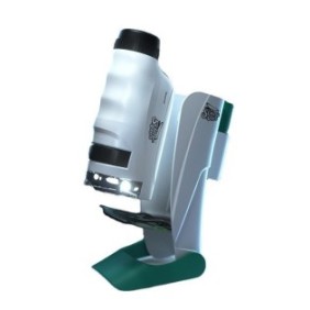 Microscopio portatile per bambini, Sunmostar, 25,5x24,5x6,3 cm, Bianco/Nero