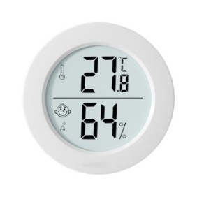 Termometro ambiente per casa, LLWL, Bianco