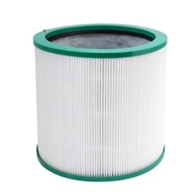Filtro HEPA, Sunmostar, per purificatore d'aria Dyson TP02, bianco/verde