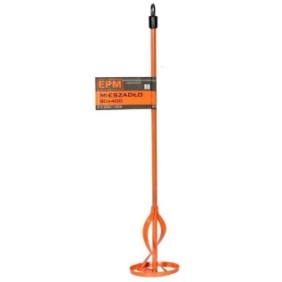 Miscelatore per malta, EPM, 100x600x10mm, Arancione