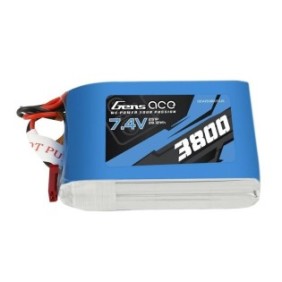 Batteria Gens Ace 3800mAh 7,4V 1C 2S1P per Taranis Q X7