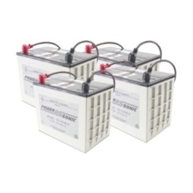 Set di 4 batterie per SAI, APC, APCRBC119, Bianco