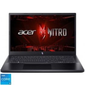 Acer Gaming Laptop 15,6'' Nitro V 15 ANV15-51, FHD IPS 144Hz, processore Intel® Core™ i5-13420H (12 MB di cache, fino a 4,60 GHz), 16 GB DDR5, 512 GB SSD, GeForce RTX 4050 6 GB, senza sistema operativo, Obsidian Nero