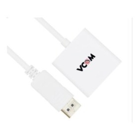 Adattatore, VCom, DP maschio a HDMI femmina, 0,15 m, Bianco