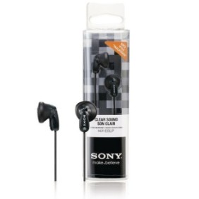 Cuffie, Sony, MDR-E9LP, nere