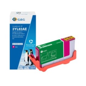 Cartuccia d'inchiostro G&G compatibile con HP OfficeJet 8013 NR.912XL 3YL82AE, magenta