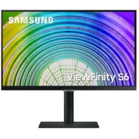 Monitor Samsung ViewFinity S6UA, LS32A600UUPXEN, 32", WQHD, (2560x1440), HDR10, colori 1,07B, 1HDMI/1DP/ 1USB-C, uscita 90W / uscita DP/, LAN in 1 Gbit
