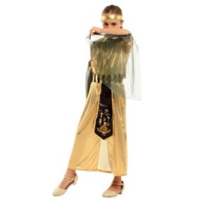 Costume da principessa egiziana ARIN®, per bambini, 5-7 anni, 110-120 cm