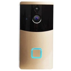 Campanello intelligente V5 con fotocamera con sensore di movimento Wi-Fi e visualizzazione su smartphone