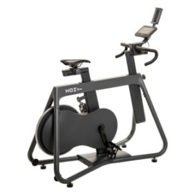 Spinning bike Kettler SEMI-PRO HOI Frame Stone, Volano 8,5 Kg, Peso utilizzatore 130 Kg, Porta cellulare/tablet, Ruote di trasporto