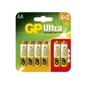 Batterie GP, Ultra AA, 4+2 pezzi