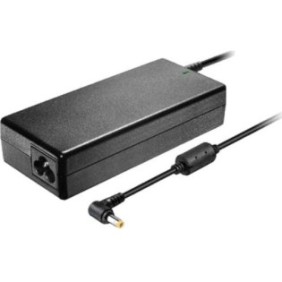 Adattatore per caricabatterie per laptop Power On, compatibile con Toshiba, 90 W, 19 V/3,95 A, Nero