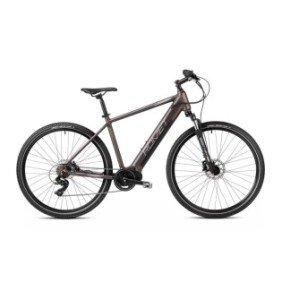 Bici elettrica Romet, 20 L Orkan MM 1 M, Marrone scuro/Grigio