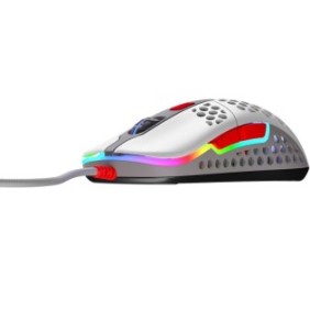 Mouse da gioco cablato, Xtrfy, M42 RGB, bianco