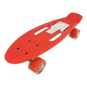 Skateboard Pennyboard Atlas, 22IN 55X14.5CM, Rosso
