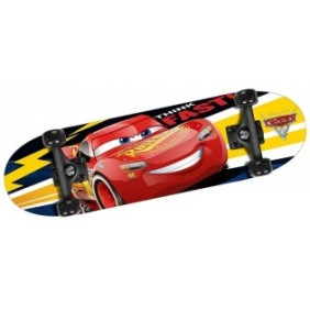 Skateboard, Disney, Cars, Legno, 71 cm, Multicolor