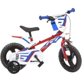 Bicicletta per bambini Dino Bikes 12" R1 rossa