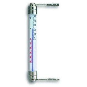 Termometro in vetro, 22 cm, metallo