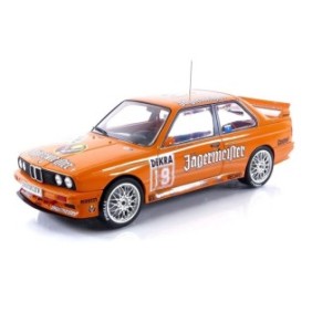 Auto giocattolo BMW M3 multicolore del 1992 Jägermeister n. 19, scala: 1:18, basco amazzonico