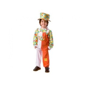 Costume di carnevale da piccolo clown per bambini 2-4 anni 98/104 cm