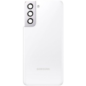 Copribatteria per Samsung Galaxy S21 5G G991, Bianco (Phantom White)