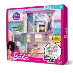 Casa delle bambole da costruire Bladez, Maker Kitz, Barbie, Dreamhouse, 70 cm, Multicolor