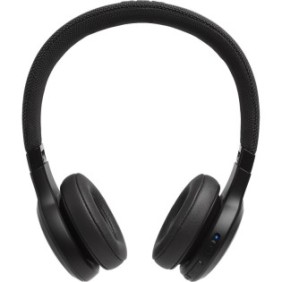 Cuffie on-ear JBL Live 400, wireless, Bluetooth, durata della batteria 24 ore, nere