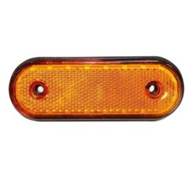 Indicatore elettronico a LED, arancione, indicatore per camion, autobus, furgone, roulotte, piattaforma 12V
