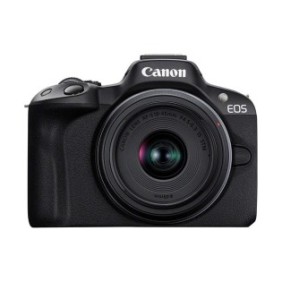 Fotocamera Canon EOS R50 MILC + obiettivo RF-S 18-45mm IS STM, nero