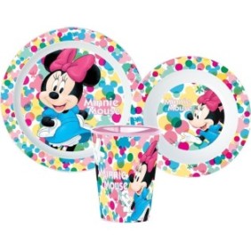 Set stoviglie Disney Minnie (Micro) 3 pezzi