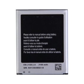 Batteria compatibile con Samsung Galaxy S3 I9300, S3 Neo I9300I, EB-L1G6LU/LLA, 2100 mAh
