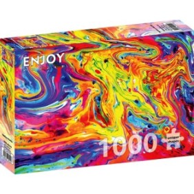 Puzzle 1000 pezzi ENJOY - Marmo Arcobaleno
