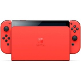Console Nintendo Switch OLED Mario Red Edition + gioco Super Mario Bros Wonder per Nintendo Switch