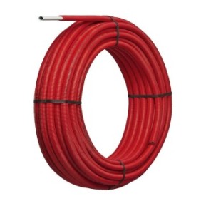 Tubo multistrato FRANKISCHE PEX-AL-PE 20x2mm in tubo protettivo ALPEX-DUO® 50m rosso
