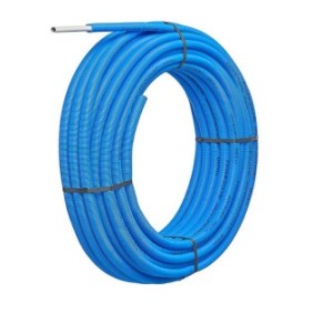 Tubo multistrato FRANKISCHE PEX-AL-PE 20x2mm in tubo protettivo ALPEX-DUO® bobina 50m blu