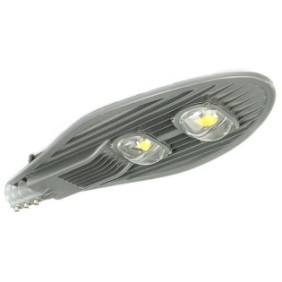 Lampioni stradali IP65, LED COB 100W/ora, 12000lm - 50.000 ore, luce fredda 5700K, LED Market®, Leaf100W, classe energetica E