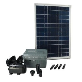 Set SolarMax 1000 con pannello solare Ubbink, pompa e batteria 1351182